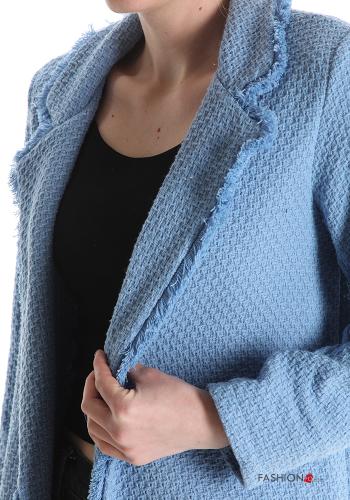 Blazer en Coton à franges - ph 4