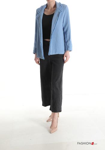 Blazer en Coton à franges - ph 5