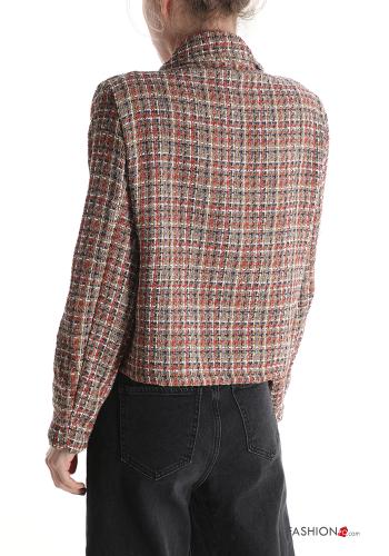 Chaqueta de Algodón con cuello con botones con bolsillos - ph 2