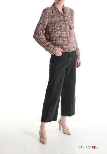 Chaqueta de Algodón con cuello con botones con bolsillos - ph 5