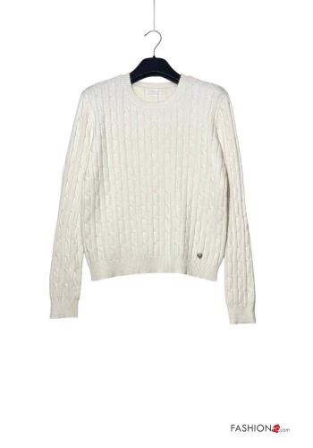 Lässiges Strickpullover