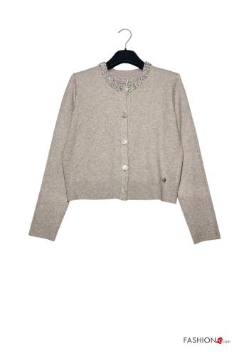 Lässiges Strickjacke