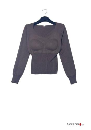 Lässiges Strickpullover