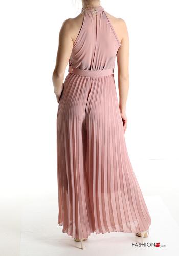 Combinaison sans manches plissé wide leg avec ceinture - ph 2
