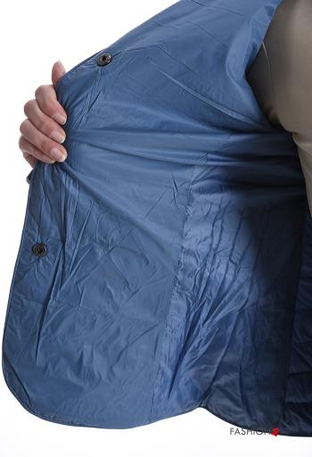 Casaco acolchoado manga comprida com botões com forro - ph 6