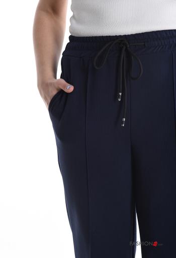 Pantalone sportivo con tasche con elastico - ph 4