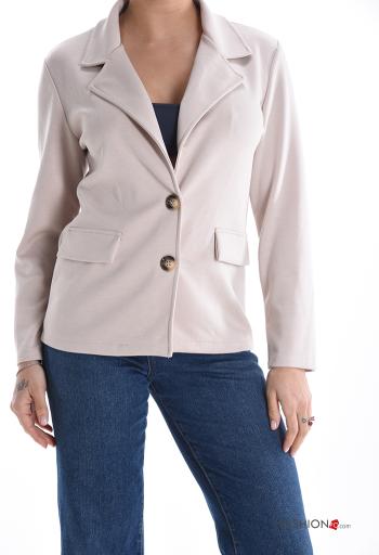 Veste manches longues à boutons