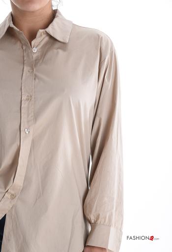 Camisa de Algodón manga larga con cuello con botones - ph 4