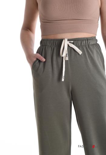 Pantalone sportivo con tasche con elastico - ph 4