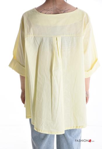 Blusa de Algodón manga larga cuello redondo - ph 2