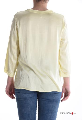 long sleeve crew neck Blouse - ph 2