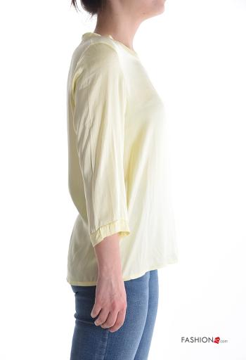 long sleeve crew neck Blouse - ph 3