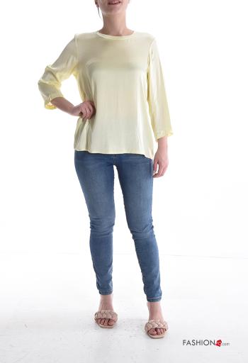 long sleeve crew neck Blouse - ph 5