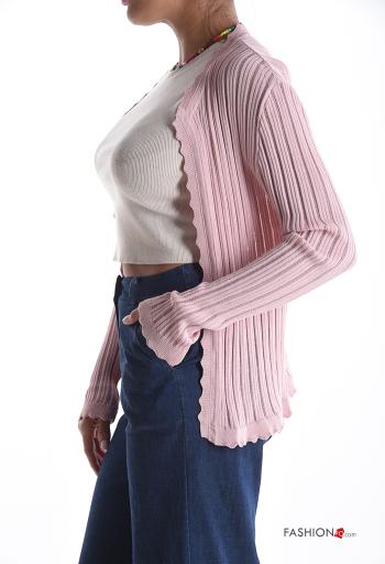 Cardigan costine maniche lunghe - ph 3