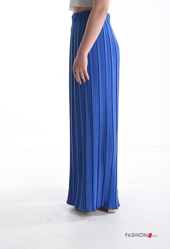 plissiert wide leg Hose mit gummizug - ph 3