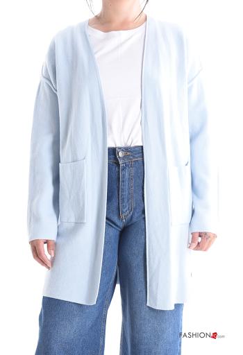 Gilet manches longues avec poches