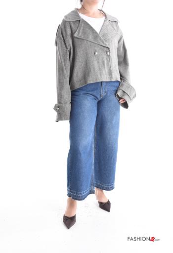 long sleeve Jacket with buttons with lining - ph 5