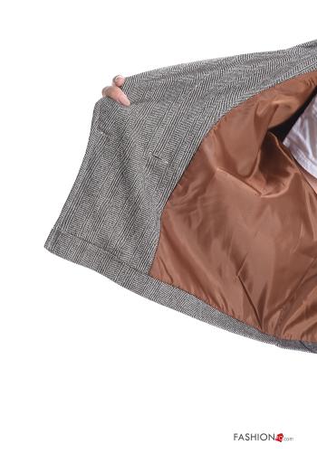 long sleeve Jacket with buttons with lining - ph 6