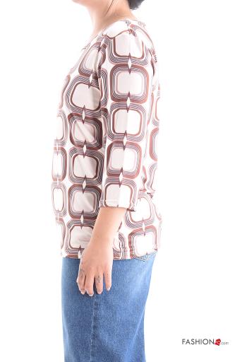 Camisola de mangas compridas Estilo Casual - ph 3