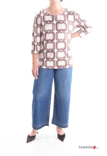 Camisola de mangas compridas Estilo Casual - ph 5