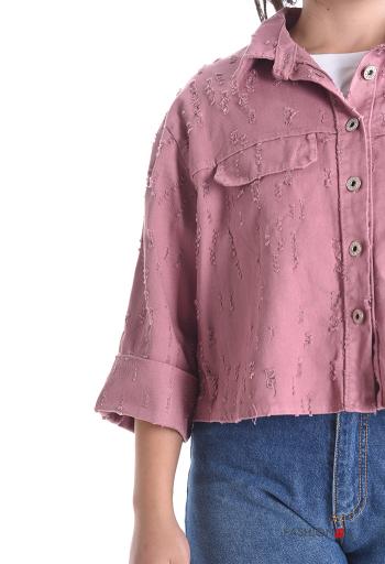 long sleeve with collar Cotton Jacket with buttons without lining - ph 4