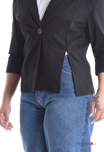 Giacca maniche lunghe con bottoni senza fodera - ph 4