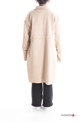 Giacca maniche lunghe con tasche senza fodera - ph 2