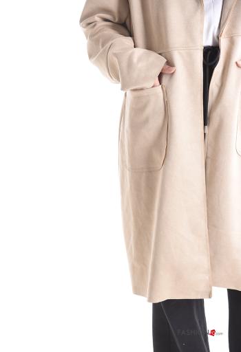 Giacca maniche lunghe con tasche senza fodera - ph 4
