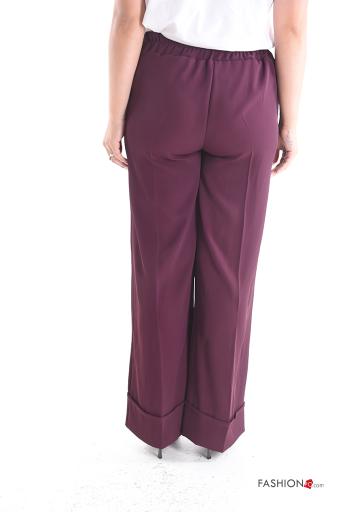 wide leg Trousers with keyring with elastic - ph 2