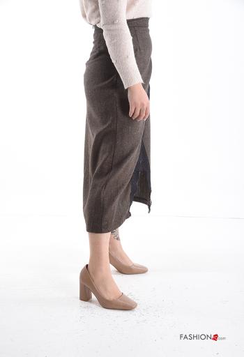 Gonna vita alta pizzo a portafoglio con zip - ph 3