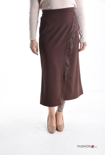 Gonna pizzo a portafoglio con zip - ph 1