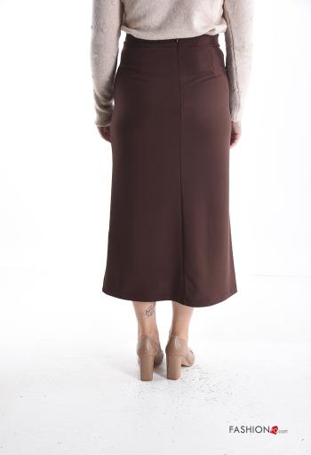 Gonna pizzo a portafoglio con zip - ph 2