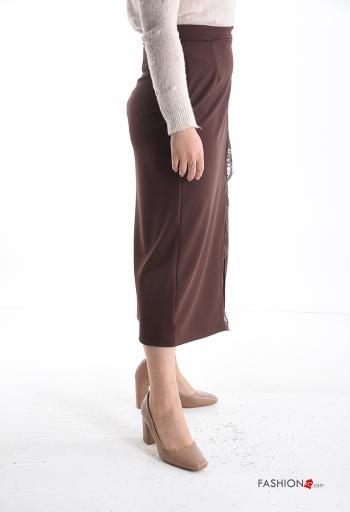 Gonna pizzo a portafoglio con zip - ph 3