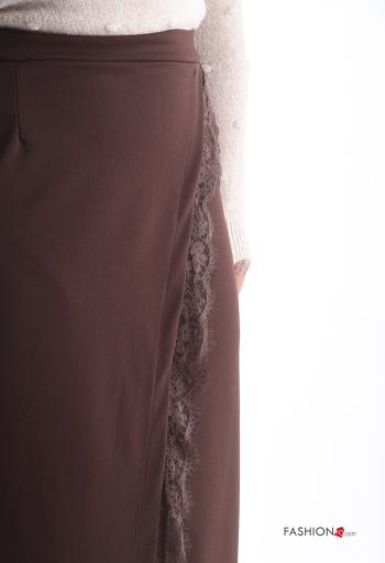 Gonna pizzo a portafoglio con zip - ph 4