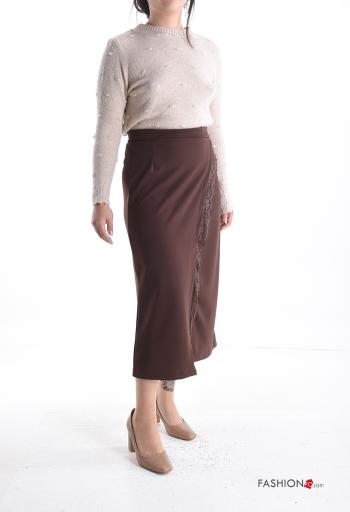 Gonna pizzo a portafoglio con zip - ph 5