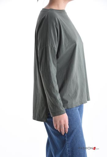 Maglietta a manica lunga in Cotone - ph 3