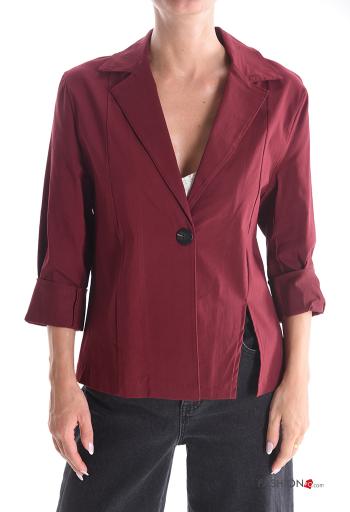 long sleeve Jacket without lining with split with buttons
