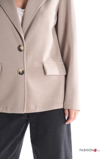 Blusão manga comprida com botões sem forro - ph 4