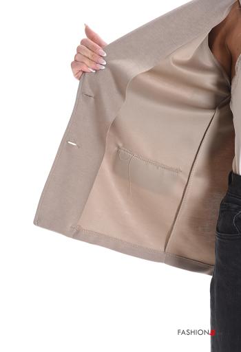 Blusão manga comprida com botões sem forro - ph 6