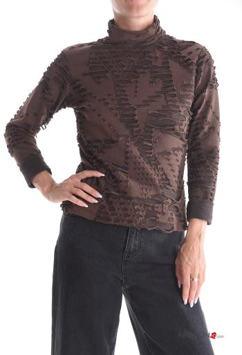 Cotton Long sleeved top Rollneck - ph 1