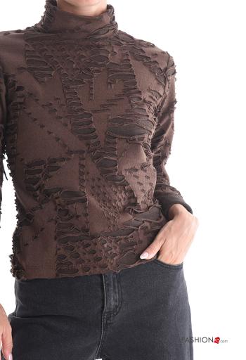 Cotton Long sleeved top Rollneck - ph 4
