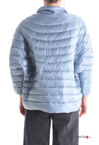quilted Puffer Jacket with buttons - ph 2
