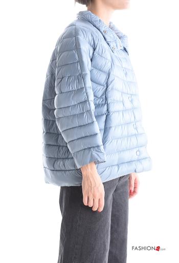 quilted Puffer Jacket with buttons - ph 3