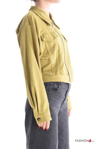 long sleeve with collar Jacket with zip without lining - ph 3