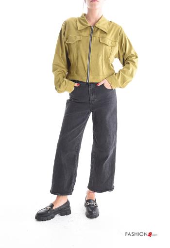 long sleeve with collar Jacket with zip without lining - ph 5