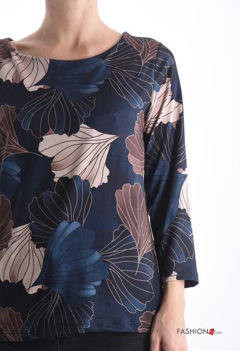 Floral long sleeve crew neck Long sleeved top - ph 4