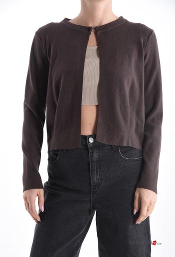 Cardigan maniche lunghe girocollo - ph 1