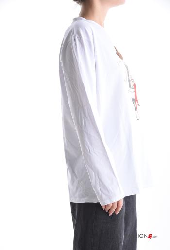 Maglietta a manica lunga in Cotone - ph 3