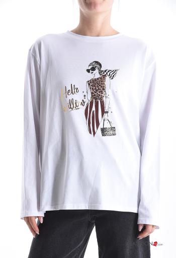 Maglietta a manica lunga in Cotone - ph 1