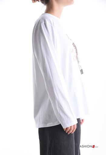 Maglietta a manica lunga in Cotone - ph 3